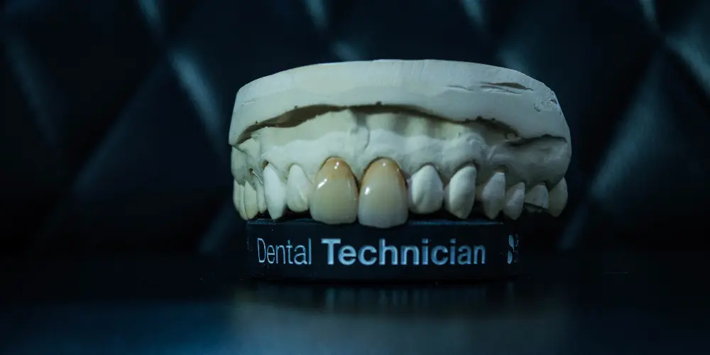 tooth crown made of zirconia